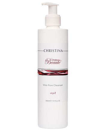 Christina Chateau de Beaute Vino Pure Cleanser - Очищающий гель на основе экстрактов винограда, 300мл - hairs-russia.ru